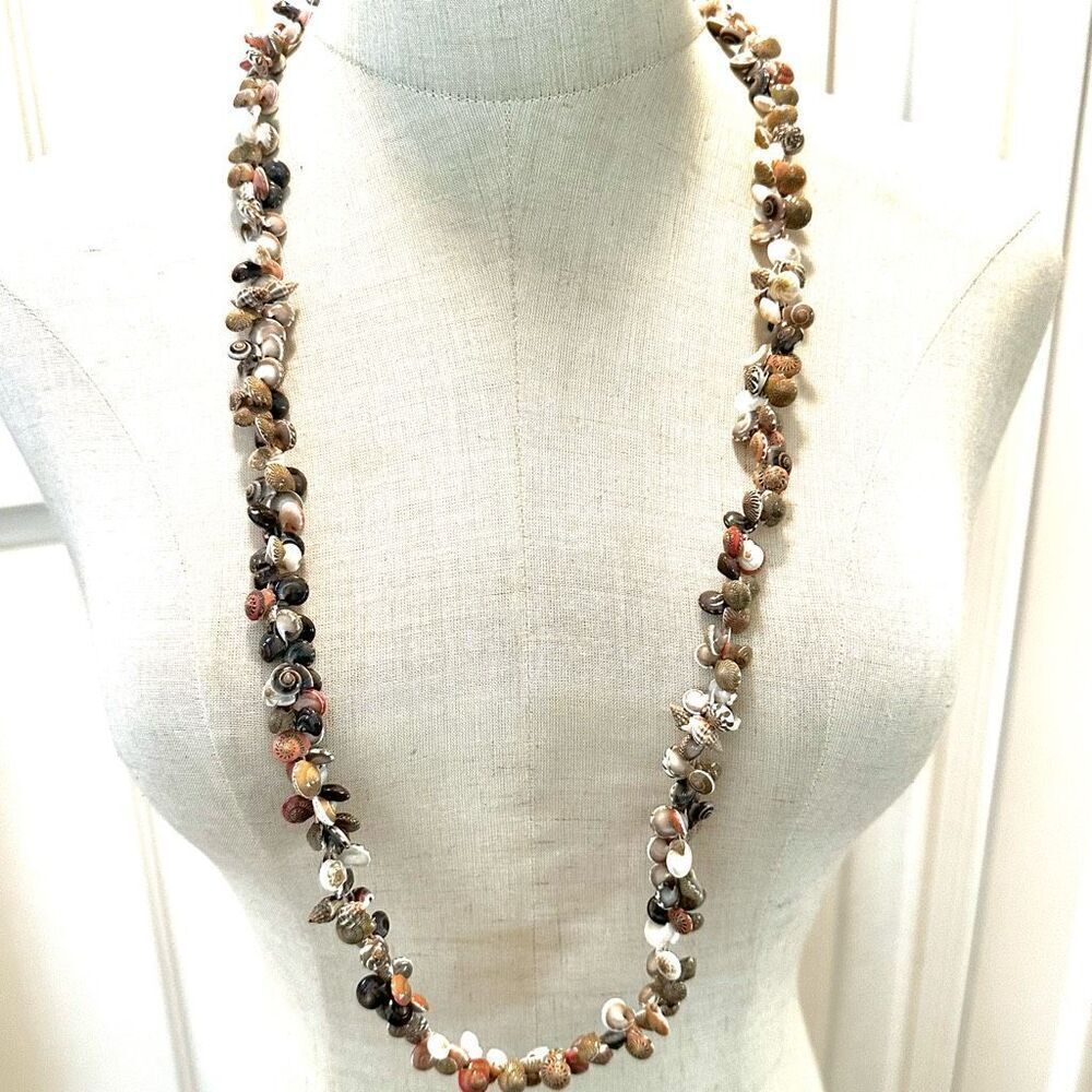 Vintage Micro Seashell Necklace